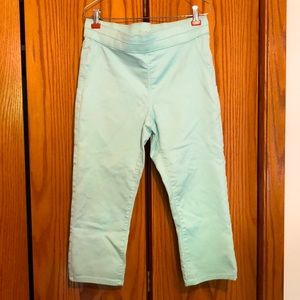 NY&CO mint green high waist capris